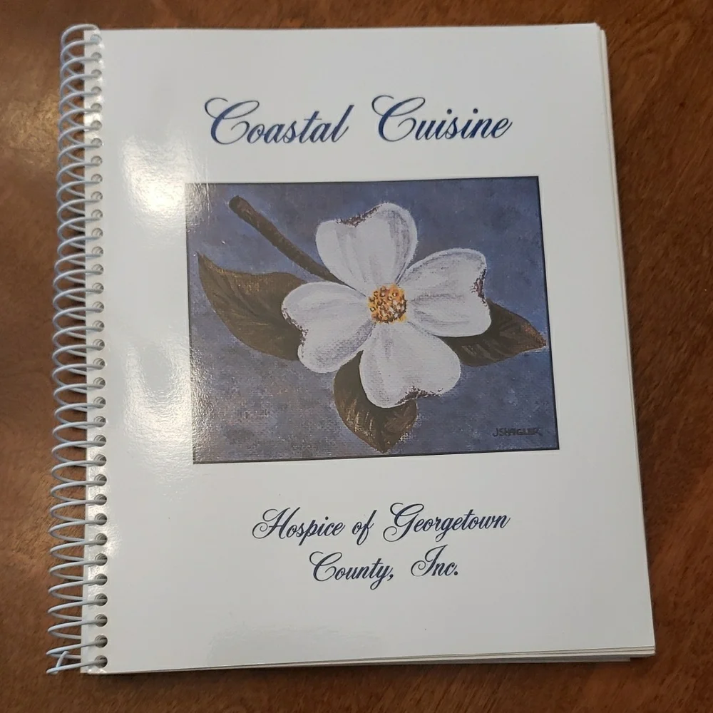 (2)Spiral-Bound Recipe Books - Coastal Cuisine & Blessed Isle (Set Of 2)